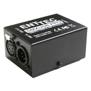 Enttec DMX USB Pro Softwarecontrollers J&H licht en geluid