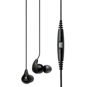 Shure SE115M-K-E earphone zwart met remote