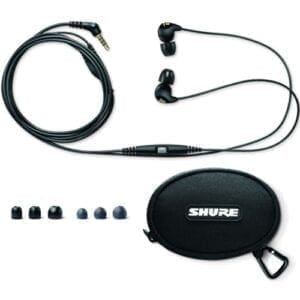 Shure SE115M-K-E earphone zwart met remote