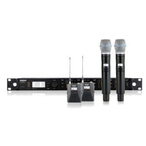 Shure ULXD124Q-Beta87A wireless set - Freq.K51 - 606-670Mhz