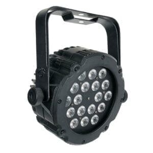 Showtec Cameleon Spot 18/2 SW, LED spot met 18 witte 2-in-1 leds LED spot J&H licht en geluid