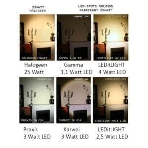 E14 LED-Lamp 4 x 1 Watt-22177