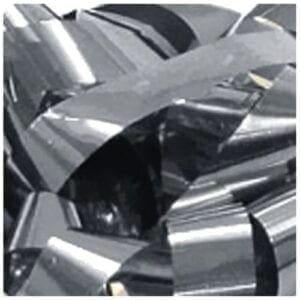 Showtec Elektrisch streamer kanon 80 cm - zilverkleurig metallic