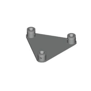 Duratruss DT 33 BPF Baseplate met female koppelingen