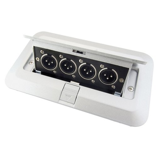 DMT PMP-8 Mediapanel 4x XLR Male _Uit assortiment J&H licht en geluid DMT PMP-8 Mediapanel 4x XLR Male _Uit assortiment J&H licht en geluid
