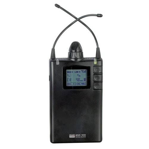 DAP IEM-100 Beltpack (822 – 846 MHz) _Uit assortiment J&H licht en geluid DAP IEM-100 Beltpack (822 – 846 MHz) _Uit assortiment J&H licht en geluid