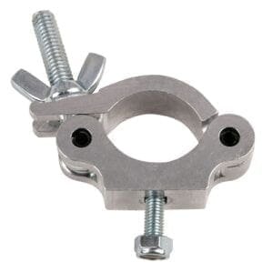 Showtec Slimline Half Coupler, zilverkleurig, max. 300 kg