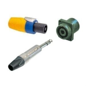 Neutrik NLJ2MD H - Speakon en Jack combo chassis