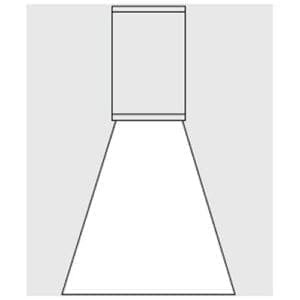 Artecta Münster-26 - Inbouw plafondspot voor een spaarlamp-30001