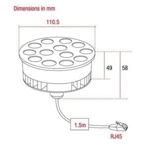 Artecta Vigo Spot 12 RGB AR-111 20-26229