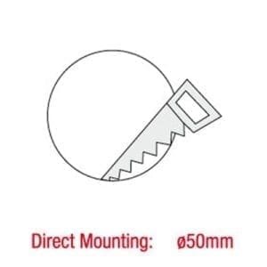 Artecta Volos-2WW - Inbouw LED spotje met een 3W warm witte LED-30050