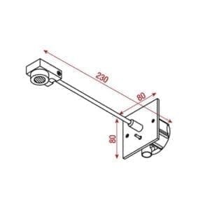 Artecta Modena-S recessed - LED lamp (muurmontage)-26493