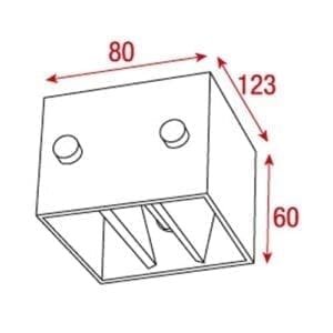 Artecta Malta-1 - Muurspot-28951