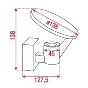 Artecta Daytona-wall