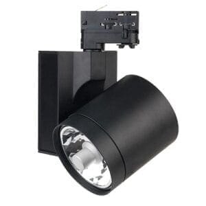Artecta Milano-3B70 - Plafondspotje met een 3-fase track adapter, zwart