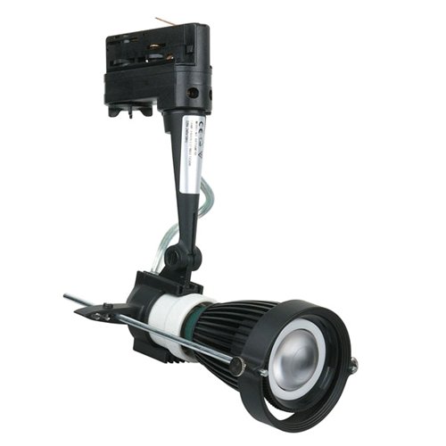 Artecta Rimini-20B – Plafondspotje met een 3-fase track adapter, zwart _Uit assortiment J&H licht en geluid Artecta Rimini-20B – Plafondspotje met een 3-fase track adapter, zwart _Uit assortiment J&H licht en geluid