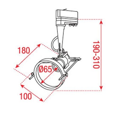 Artecta Rimini-20B – Plafondspotje met een 3-fase track adapter, zwart _Uit assortiment J&H licht en geluid 3 Artecta Rimini-20B – Plafondspotje met een 3-fase track adapter, zwart _Uit assortiment J&H licht en geluid 3