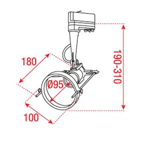 Artecta Rimini-30B – Plafondspotje met een 3-fase track adapter, zwart _Uit assortiment J&H licht en geluid 3 Artecta Rimini-30B – Plafondspotje met een 3-fase track adapter, zwart _Uit assortiment J&H licht en geluid 3