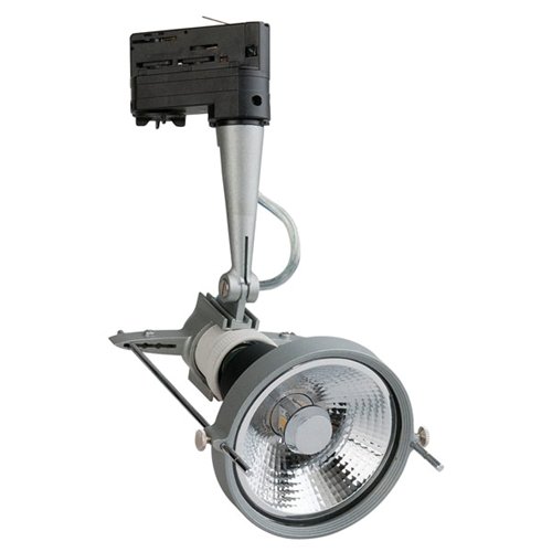Artecta Rimini-30S – Plafondspotje met een 3-fase track adapter, zilvergrijs _Uit assortiment J&H licht en geluid Artecta Rimini-30S – Plafondspotje met een 3-fase track adapter, zilvergrijs _Uit assortiment J&H licht en geluid