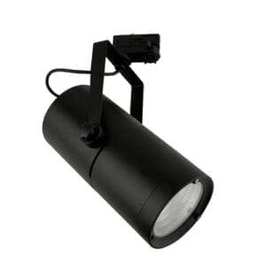 Artecta Monaco-3B45 – Plafondspotje met een 3-fase track adapter, zwart Geen categorie J&H licht en geluid
