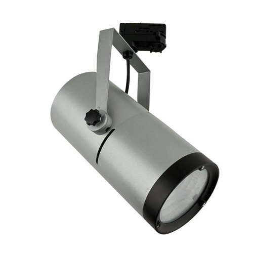 Artecta Monaco-4S10 – Plafondspotje met een 3-fase track adapter, zilvergrijs _Uit assortiment J&H licht en geluid Artecta Monaco-4S10 – Plafondspotje met een 3-fase track adapter, zilvergrijs _Uit assortiment J&H licht en geluid
