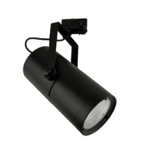 Artecta Monaco-4B45 – Plafondspotje met een 3-fase track adapter, zwart Geen categorie J&H licht en geluid