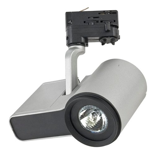 Artecta Napoli-16S – Plafondspotje met een 3-fase track adapter, zilvergrijs _Uit assortiment J&H licht en geluid Artecta Napoli-16S – Plafondspotje met een 3-fase track adapter, zilvergrijs _Uit assortiment J&H licht en geluid