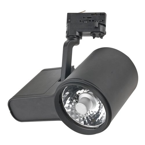 Artecta Monza-35B – Plafondspotje met een 3-fase track adapter, zwart _Uit assortiment J&H licht en geluid Artecta Monza-35B – Plafondspotje met een 3-fase track adapter, zwart _Uit assortiment J&H licht en geluid
