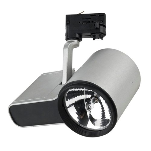 Artecta Monza-111S – Plafondspotje met een 3-fase track adapter, zilvergrijs _Uit assortiment J&H licht en geluid Artecta Monza-111S – Plafondspotje met een 3-fase track adapter, zilvergrijs _Uit assortiment J&H licht en geluid