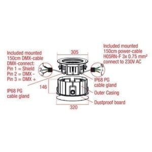 Artecta Porto Ground 12 WW - LED grondspot (IP67)
