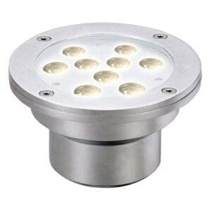 Artecta Salzburg-9WW - Onderwaterspot met 9 1W warm witte LED's