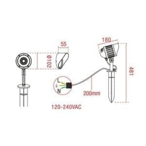 Artecta Garda-10ww pin