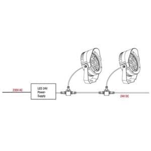 Artecta Aberdeen-L12 WW - LED tuinspot met 12 1W warm witte LED's-27406