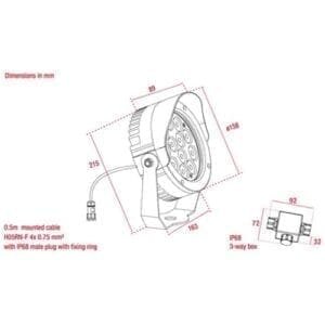 Artecta Aberdeen-l12 rgb 3-in-1