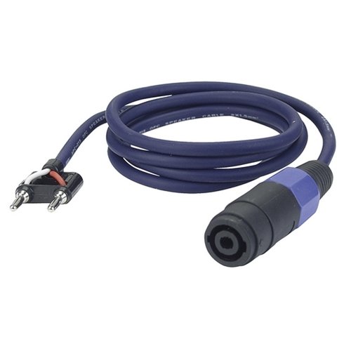 DAP Speaker verloopkabel, Speaker female – Pomona male, 150 cm _Uit assortiment J&H licht en geluid DAP Speaker verloopkabel, Speaker female – Pomona male, 150 cm _Uit assortiment J&H licht en geluid