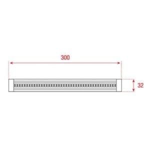 Artecta Imperia Rigid WW-300 24V - LED bar met warm witte LED's (30 cm)-29136