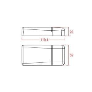 Artecta Led driver universal 9w - 20w