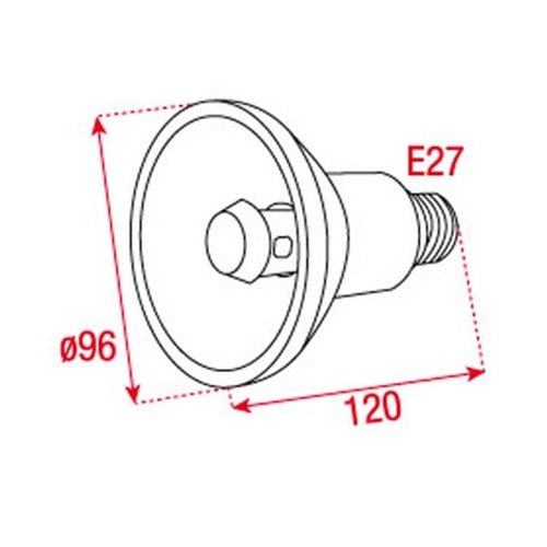 Artecta Retro LED Par30 E27 12W (koel wit) _Uit assortiment J&H licht en geluid 3 Artecta Retro LED Par30 E27 12W (koel wit) _Uit assortiment J&H licht en geluid 3