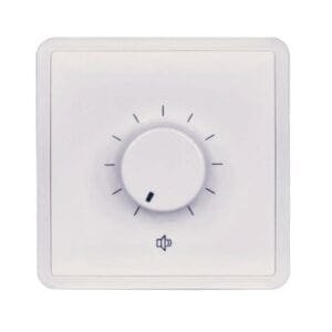Audac VC3062/W – volumeregelaar – wit _Uit assortiment J&H licht en geluid