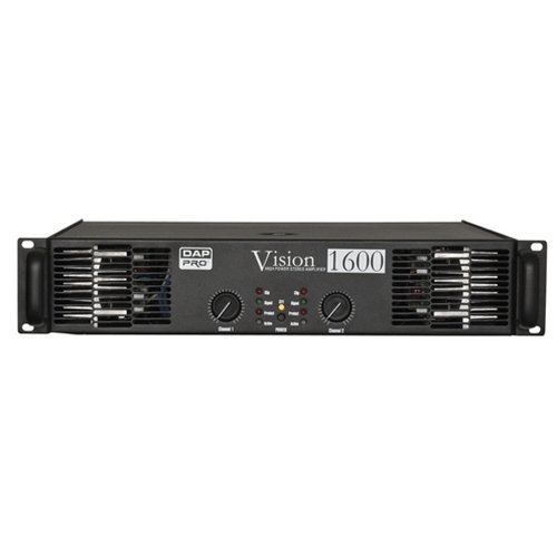 DAP Vision-1600 Versterker, 2 x 1500 Watt _Uit assortiment J&H licht en geluid DAP Vision-1600 Versterker, 2 x 1500 Watt _Uit assortiment J&H licht en geluid