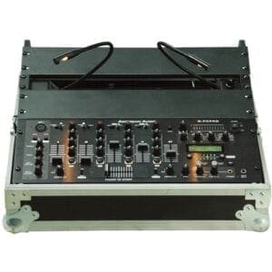 Accu-Case Club Mix Flightcase voor een 19-inch mixer, 8 HE