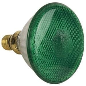 Par 38 SYLVANIA 80W E27 Socket Groen Geen categorie J&H licht en geluid