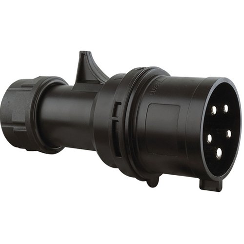 Showtec CEE 5-polige 32A male connector Twist zwart _Uit assortiment J&H licht en geluid Showtec CEE 5-polige 32A male connector Twist zwart _Uit assortiment J&H licht en geluid
