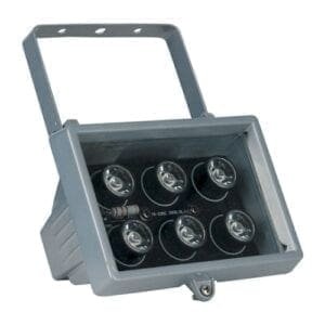 Showtec LED Floodlight 6x1W Warm Wit 10 Lens