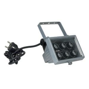 Showtec LED Floodlight 6x1W Warm Wit 10 Lens