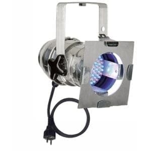 Showtec LED Par 36, Polished, DMX