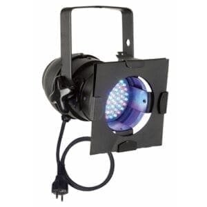 Showtec LED Par 36, Zwart, DMX