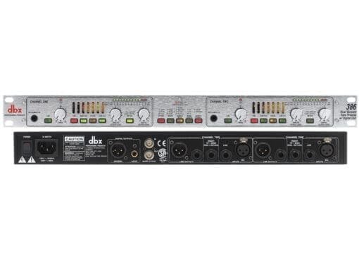DBX 386 buizen channel strip _Uit assortiment J&H licht en geluid 3