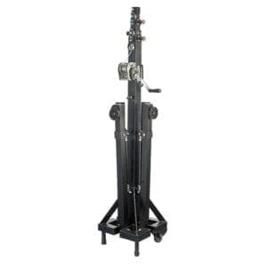 Showtec LT-125/5 Wind-Up Statief, 1,70 - 5,30 meter, max. 125 kg