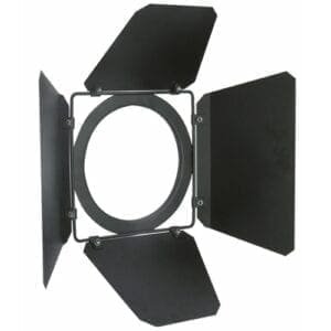 Showtec Multi Par barndoor, zwart